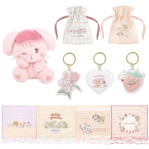 一番くじ mikko キャミー ぬいぐるみ 巾着 チャーム ハンドタオル ポーチ