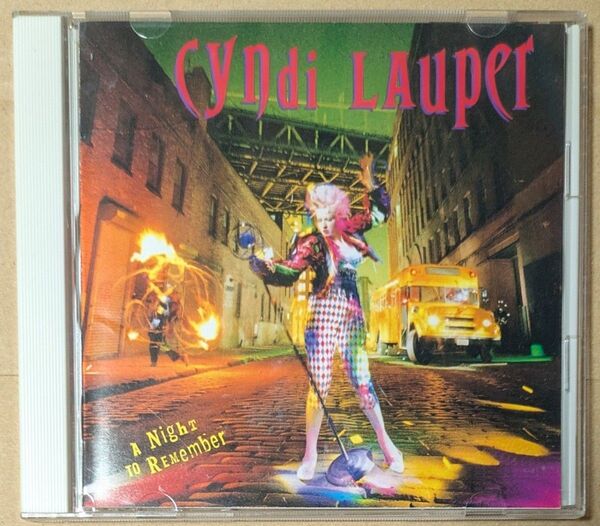 【日本盤CD】シンディ・ローパー/ア・ナイト・トゥ・リメンバー CYNDI LAUPER/A NIGHT TO REMEMBER