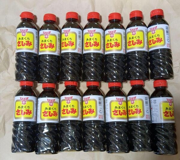 フンドーキン あまくちさしみ醤油 360ml 14本セット