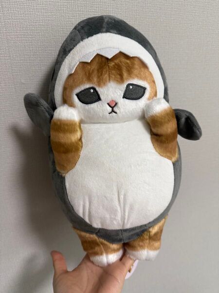 mofusand サメにゃん BIG ぬいぐるみ 上手に立てるよ