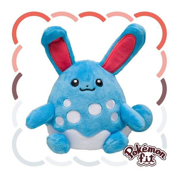 マリルリ ポケモンセンター Pokmon fit 公式 正規品 マスコット ぬいぐるみ 任天堂 Nintendo マリル ジョウト