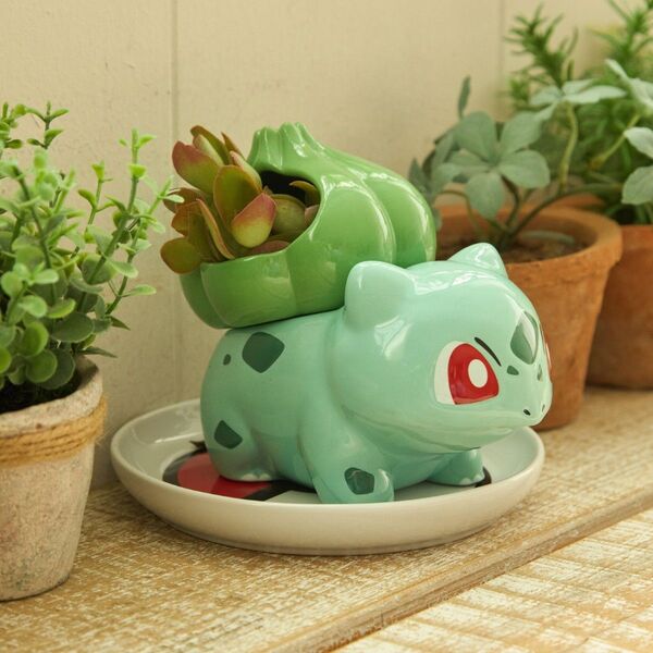 ポケモンセンター 正規品 ミニ植木鉢 フシギダネ 植木鉢 フィギュア 御三家 赤緑 ポケモン 公式 任天堂 グッズ
