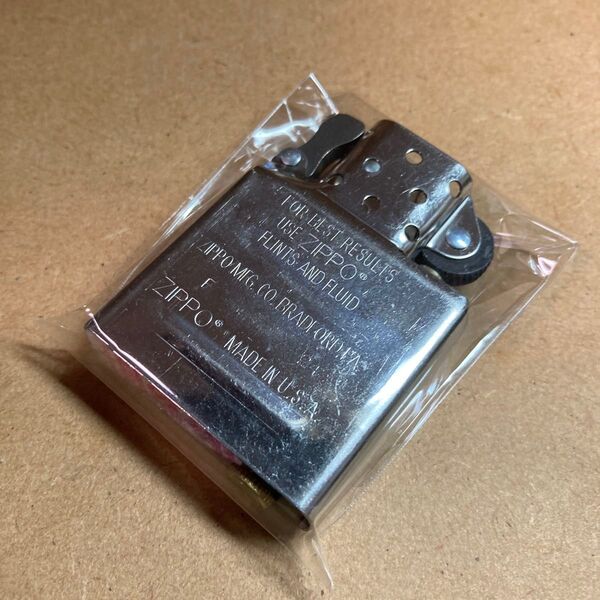 【条件値下げあり】新品 未使用 ZIPPO ジッポー インサイドユニット インナー シルバー 交換用 レギュラーサイズ 1個