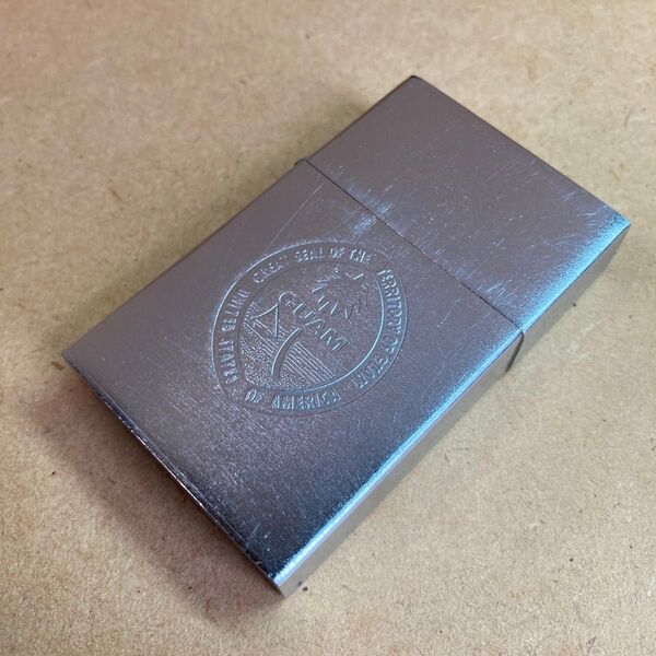 ZIPPO ジッポー 1932 レプリカ original グアム GUAM ヤシ ヨット ヘアライン サテーナ