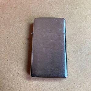 ZIPPO ジッポー スリム slim アーマー armor プレーン 無地 サテーナ 2010年