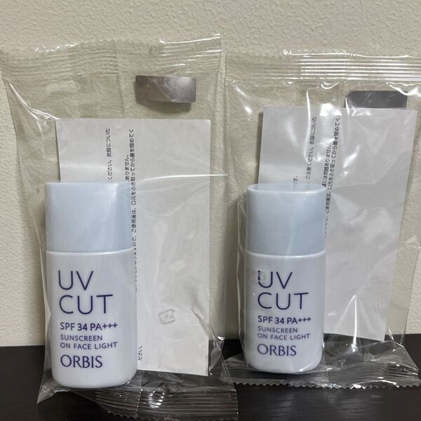 オルビス 株主優待品 2個セット UVカット サンスクリーン オンフェイスライト 日焼け止めローションさっぱりタイプ