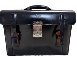 【レトロ】学生 革鞄 未使用品 学生カバン スクールバッグ