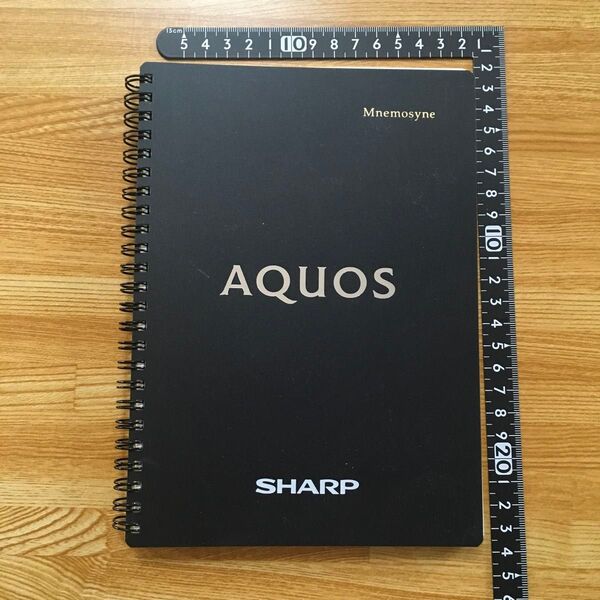 シャープ アクオス リングノート A5サイズ 厚み9ミリ SHARP AQUOS