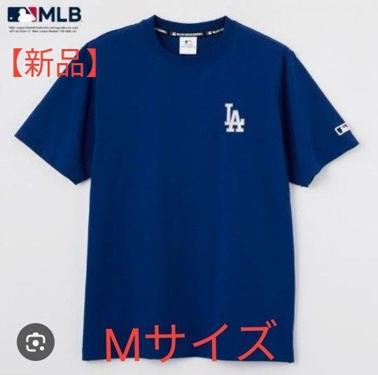【新品】 MLB ドジャース メンズ M 半袖 Tシャツ 大谷翔平 山本由伸 メジャーリーグベースボール