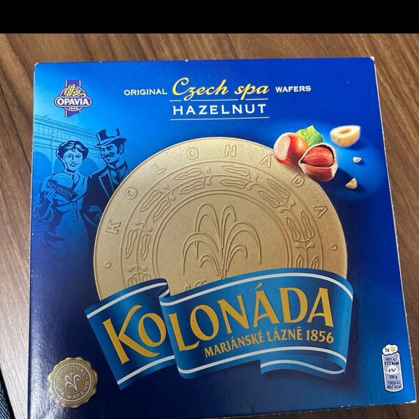 削除予定 KOLONDA Hazelnut Wafers 175g コロナーダ チェコ