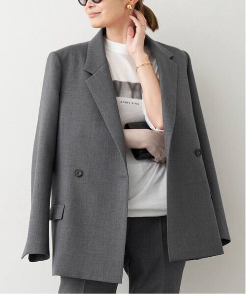 【完売/新品】EVERYDAY I LIKE. Wクロス Essential ジャケット Deuxieme Classe