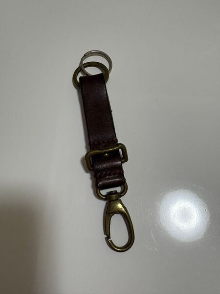 【美品】DIESEL ディーゼル 革 キーホルダー