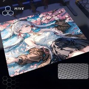 【新品】原神 神里綾華 ガラスマウスパッド ゲーミング サイズS