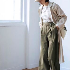 studio CLIP スタディオクリップ コットンリネンツイルトレンチコート