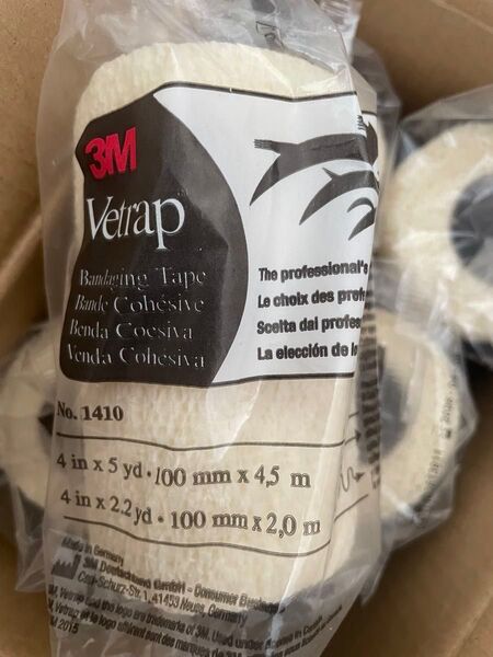 3M Vetrap バンディングテープ アスリート テーピング 包帯 固定 馬用 バンテージ スポーツ