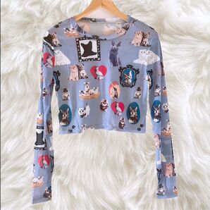 ☆キャット猫柄シアートップス☆