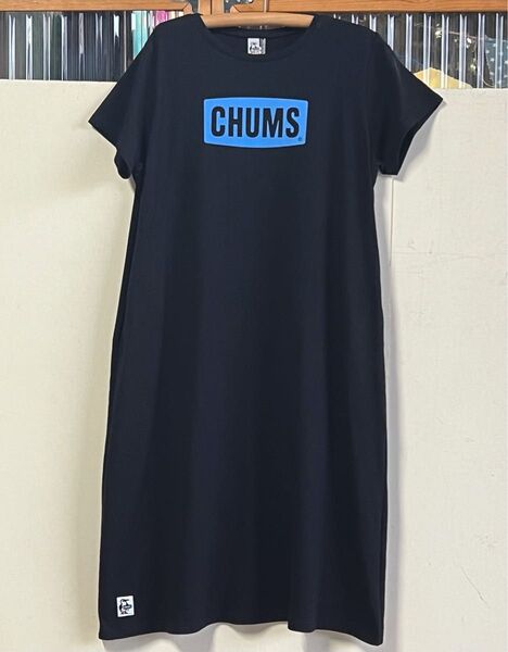新品 CHUMS ロゴ ワンピース チャムス blal