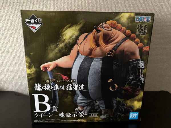 一番くじ ワンピース EX 龍と袂を連ねし猛者達 B賞 クイーン フィギュア 魂豪示像