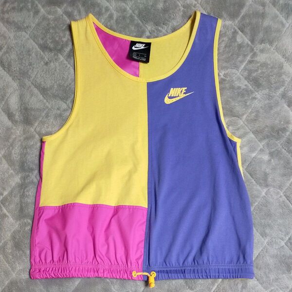 ナイキ NIKE タンクトップ カラーブロック Sサイズ