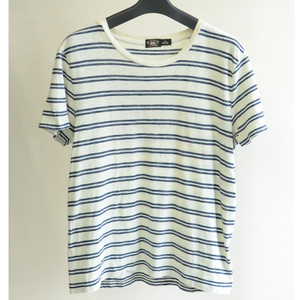 RRL RR L border T-shirt size 4