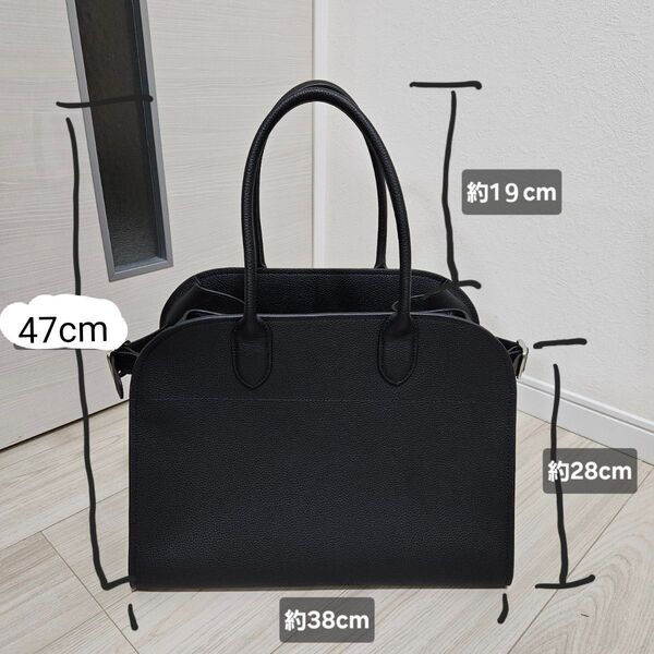 jistory SIDE BELT BOSTON BAG BLACK