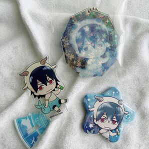 ★弱虫ペダル 新開悠人 お誕生日の星座たち トゥインクルアクリルキーホルダー