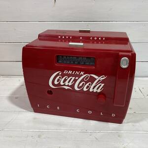Coca-Cola コカコーラ クーラー型ラジオカセット ラジカセ ラジオ アンティーク レトロ 雑貨 インテリア ビンテージ OTR-1949 A2-2097