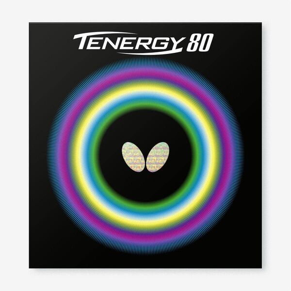 バタフライ テナジー80 黒 特厚 1枚