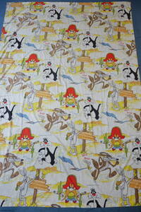 32S Vintage Looney Tunes character Flat sheet remake Canada made 