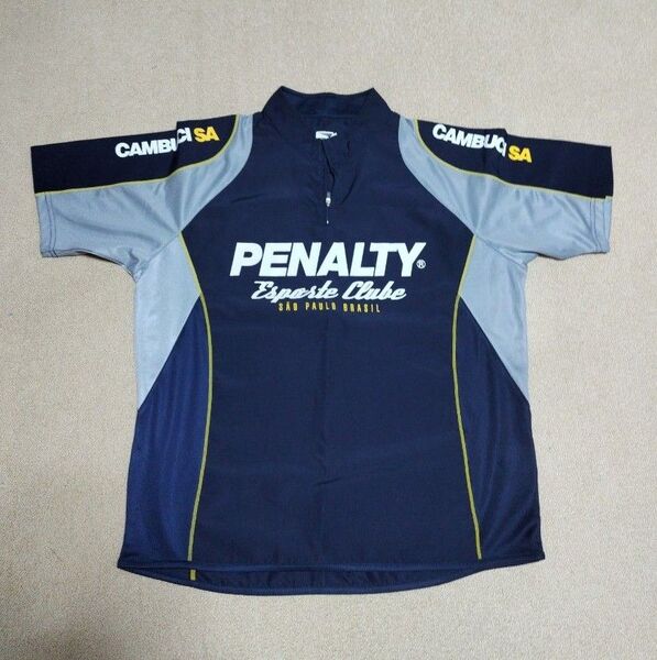 PENALTY ペナルティ ハーフジップ 半袖シャツ トレーニングシャツ サッカー フットサル ブラジル サンパウロ