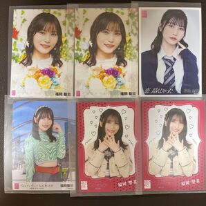 AKB48 福岡聖菜 生写真 6枚セット OS盤
