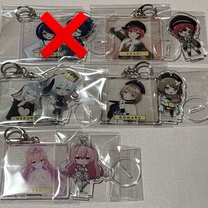 あおぎり高校 石狩あかり 山黒音玄 栗駒こまる 我部りえる アクリルスタンド アクリルキーホルダー まとめ売り