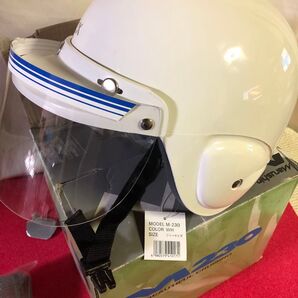 モデルM-230 ヘルメット ホワイト バイク 自転車 防災