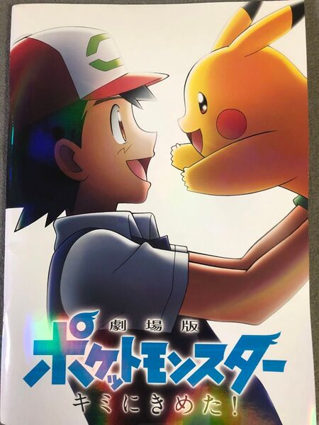 映画 ポケットモンスター きみにきめた!劇場版カタログパンフレット アニメ