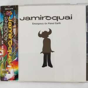 ジャミロクワイ 国内盤帯有 jamiroquai emergency on planet earth