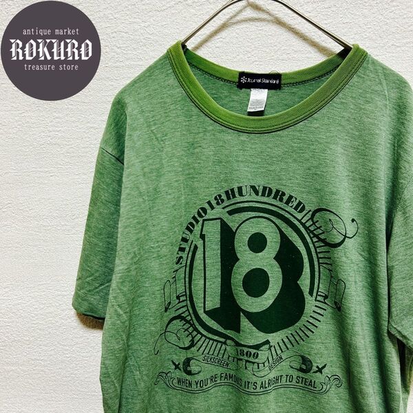 Journal Standardジャーナルスタンダード リンガー半袖TシャツMサイズ カットソー プリント