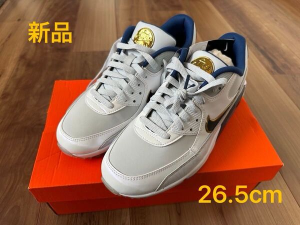 【新品未使用】NIKE AIR MAX 90G NRG "PURE PLATINUM" 26.5 ナイキ ゴルフ
