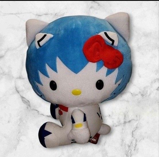 限定品 綾波レイ×ハローキティ コラボ ぬいぐるみ