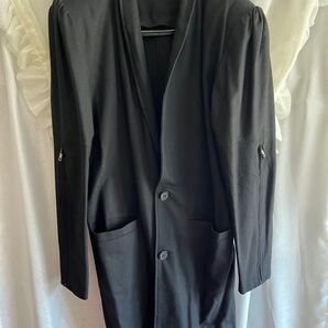 La kensington ロングジャケット ジッパー付き袖 スリム 美品