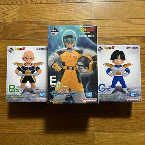 一番くじ ドラゴンボール フィギュア ブルマ クリリン 悟飯 3体セット