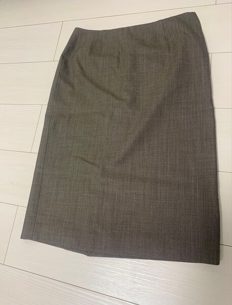 オフィス スカート ひざ丈
