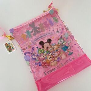 フロムオブオールアス PVCポシェット ピンク