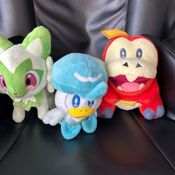 ポケットモンスター ぬいぐるみ ホゲータ ニャオハ クワッス 3個セット 未使用