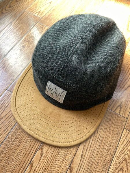 THE NORTH FACE ジェットキャップ グレー/ベージュ スエード アウトドア
