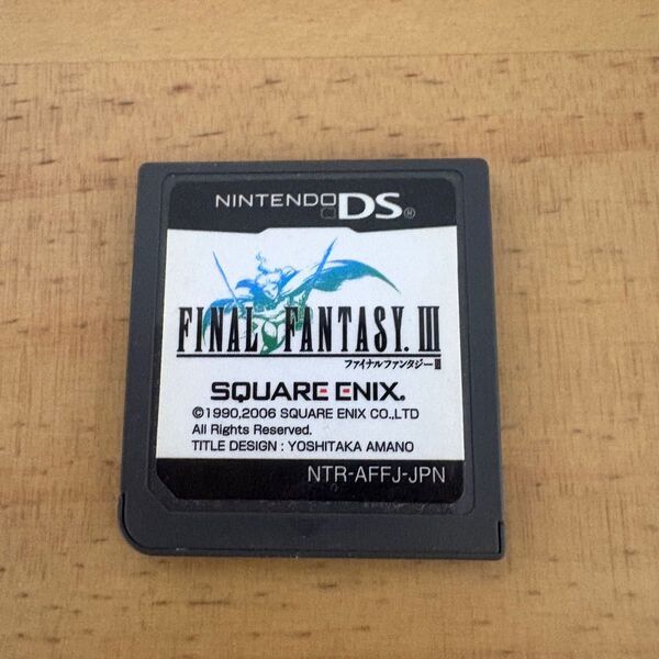 ファイナルファンタジーIII ニンテンドーDS ソフトのみ