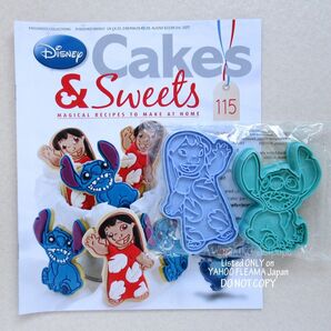 ◆ディズニーCAKES & SWEETS 115 スティッチ クッキー型