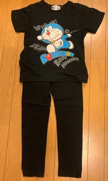120 ドラえもんTシャツand長ズボンセット