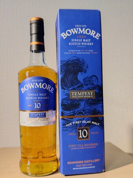 BOWMORE TEMPEST 10年 700ml ボウモア テンペスト