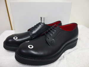  unused cune cue n face post man shoes black black size XL 27.5cm
