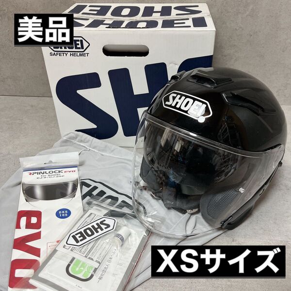 SHOEI ショウエイ フルフェイスヘルメット J-Cruise II 2 XSサイズ ブラック 美品 箱付